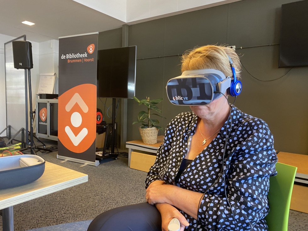 VR-bril Tel mee met Taal