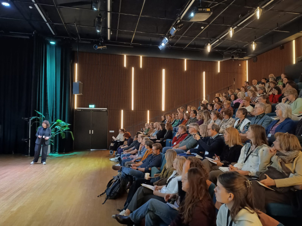 Publiek in de congreszaal
